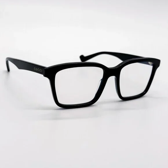 NEW GUCCI EYEGLASSES SQUARE BLACK MEN GUCCI GG0964S 001